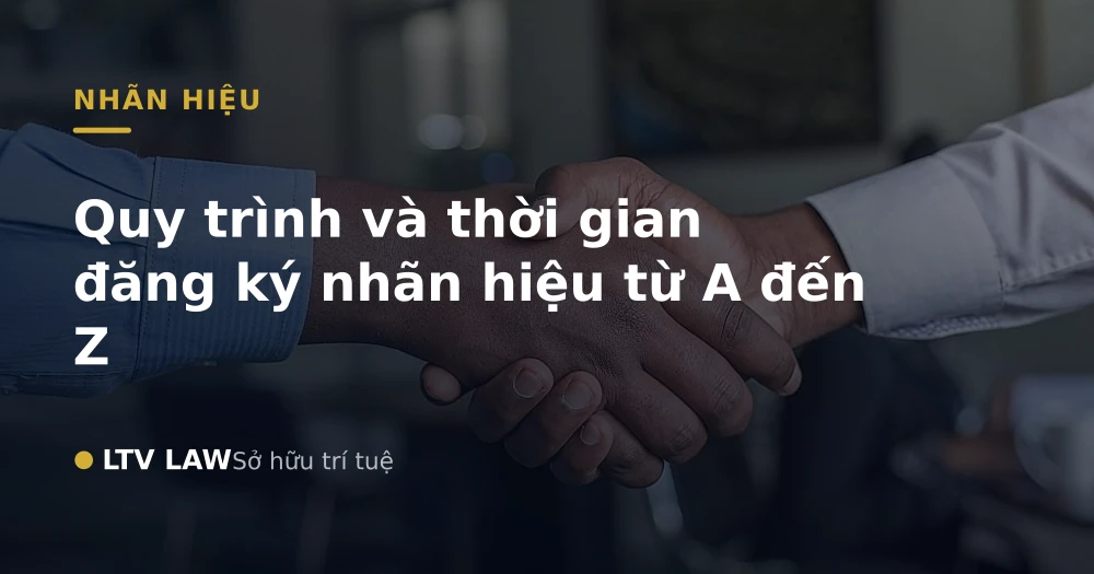 Quy trình và thời gian đăng ký nhãn hiệu từ A đến Z