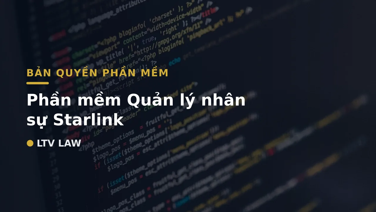 Phần mềm Quản lý nhân sự Starlink
