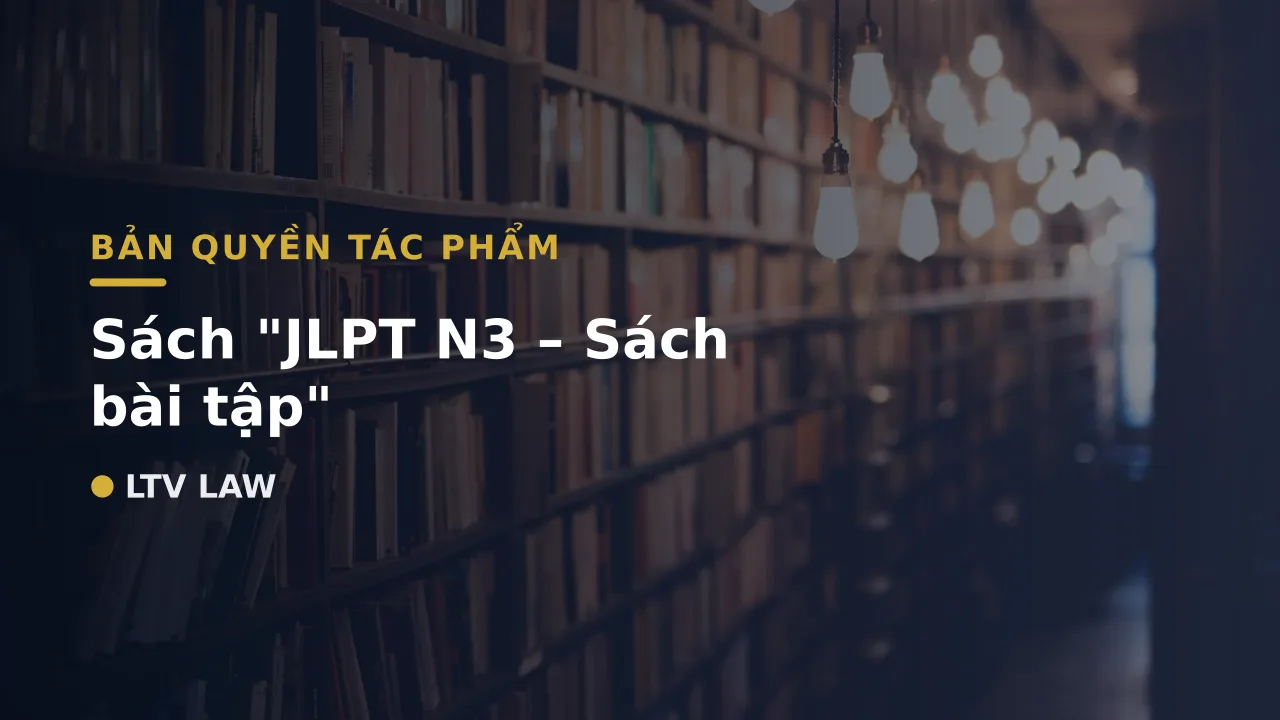 Sách "JLPT N3 – Sách bài tập"