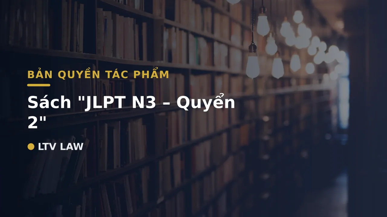 Sách "JLPT N3 – Quyển 2"