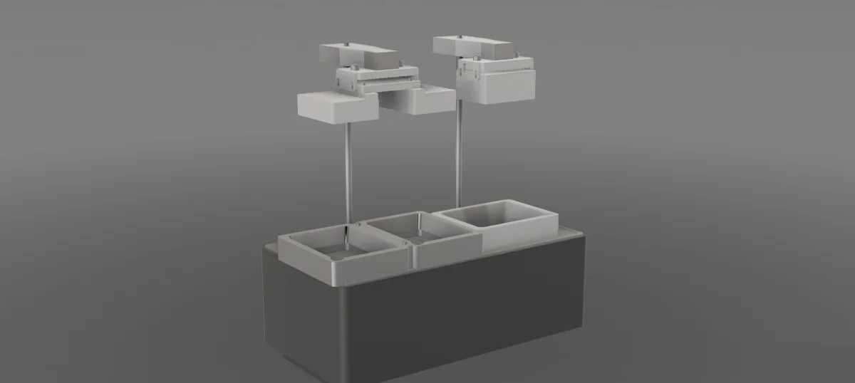 Khay in & bàn in mini cho máy in 3D resin
