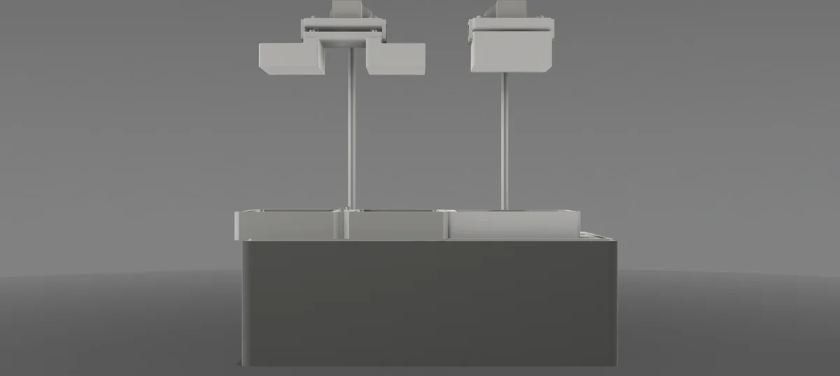 Khay in & bàn in mini cho máy in 3D resin — hình 2