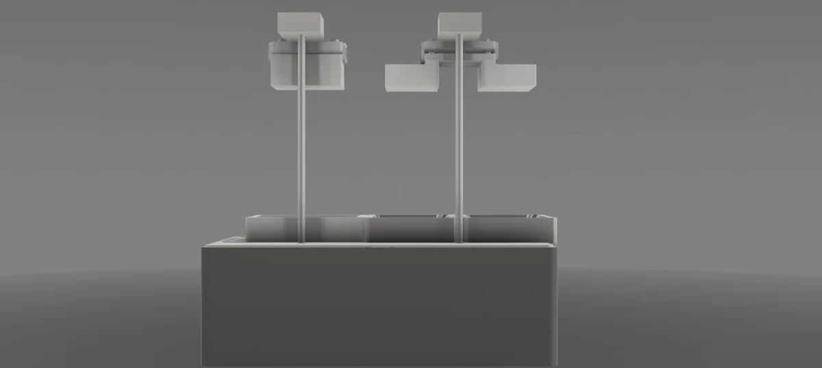 Khay in & bàn in mini cho máy in 3D resin — hình 3