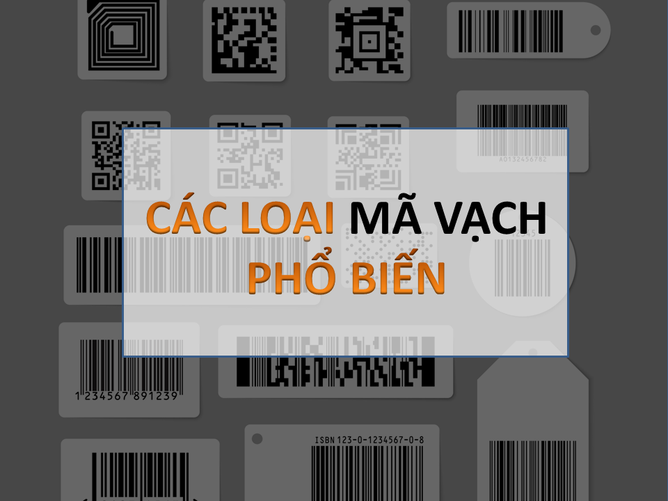 các loại mã vạch phổ biến