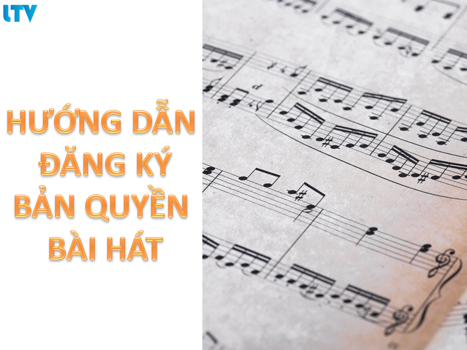 hướng dẫn đăng ký bản quyền bài hát