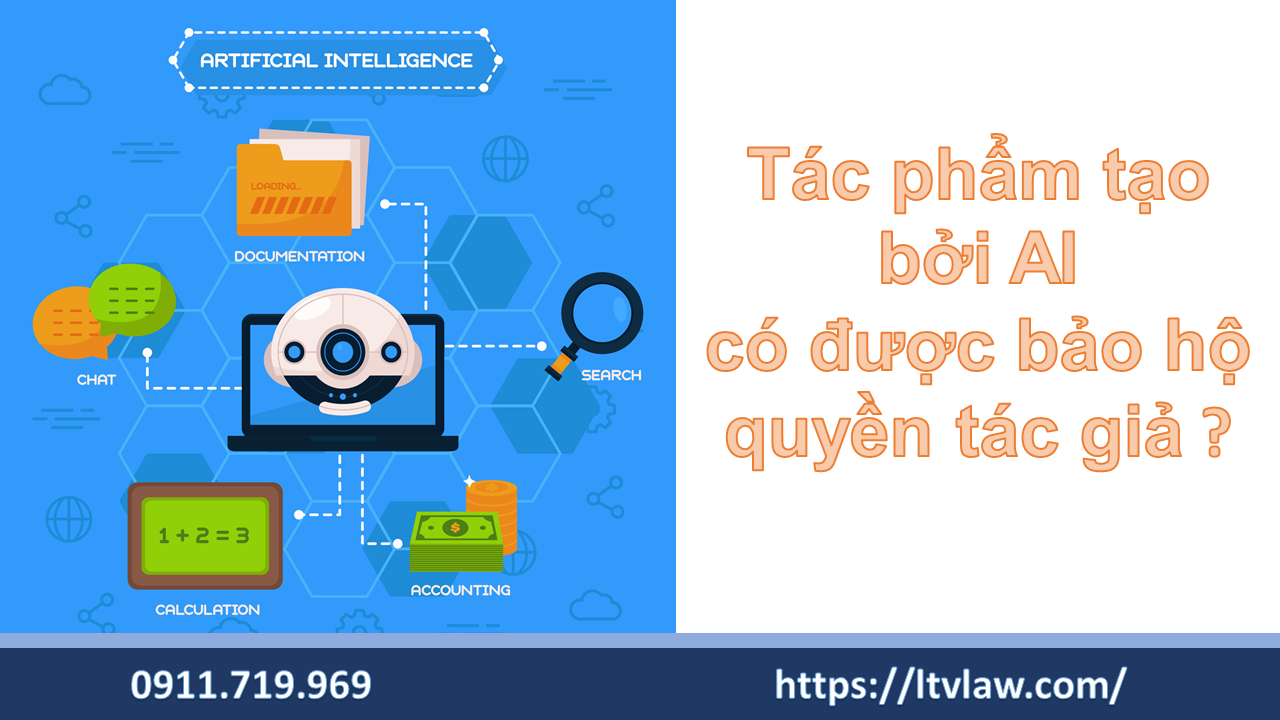 Tác phẩm tạo bởi AI có được bảo hộ quyền tác giả không